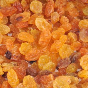 Pasas de uva rubia