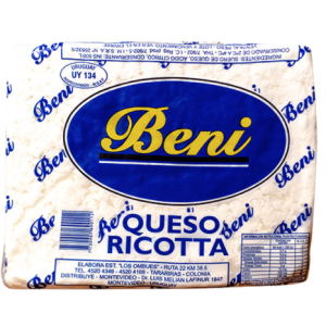 Queso ricotta de corte Beni